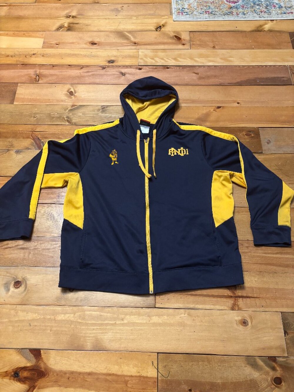 Vintage ANDI1 Full Zip Basketball Jacket